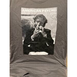 American Psycho Unisex T-shirt,‎ Medium, Deep Gray